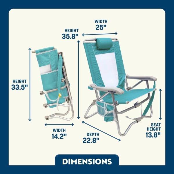 Bi-Fold Beach Chair™ - Image 6