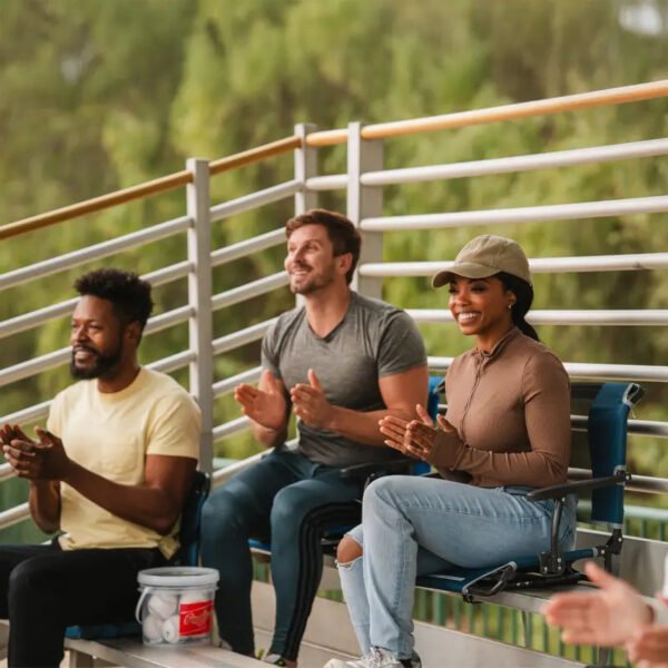Big Comfort Stadium Chair™ with Armrests - Image 53